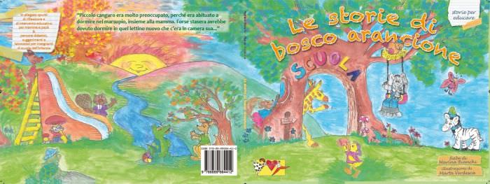 copertina libro Le storie di Bosco Arancione di Bianca Marina e Verdesca Marta, edit.Mammeonline
