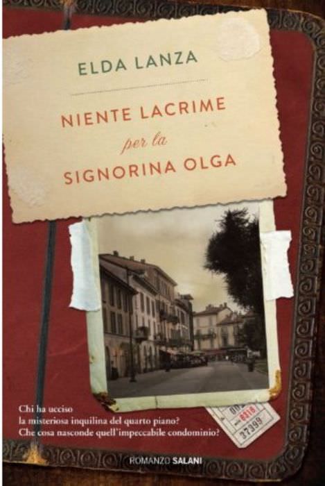copertina libro Niente lacrime per la signorina Olga di Elda Lanza
