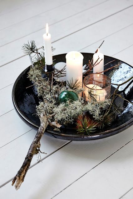 Centrotavola Natalizi Nordici.Albero Di Natale In Stile Scandinavo Decorazioni Natalizie Nordiche