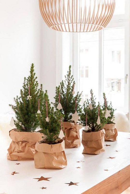 Decorazioni Natalizie Scandinave.Albero Di Natale In Stile Scandinavo Decorazioni Natalizie Nordiche