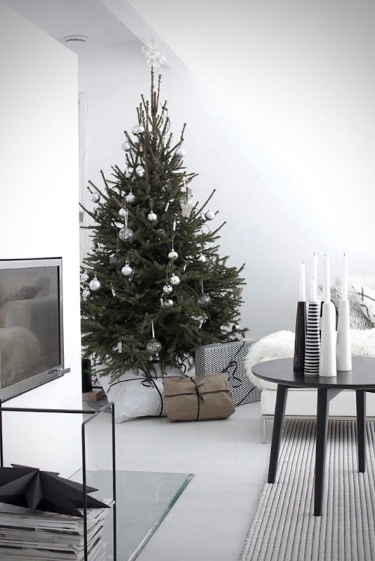 Decorazioni Natalizie Minimal.Albero Di Natale In Stile Scandinavo Decorazioni Natalizie Nordiche