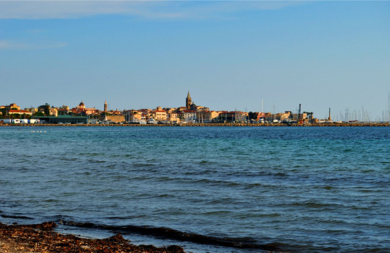 panorama via mare di Alghero