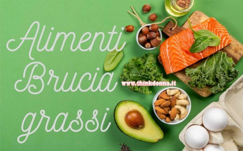 cibi alimenti brucia grassi avocado frutta secca salmone