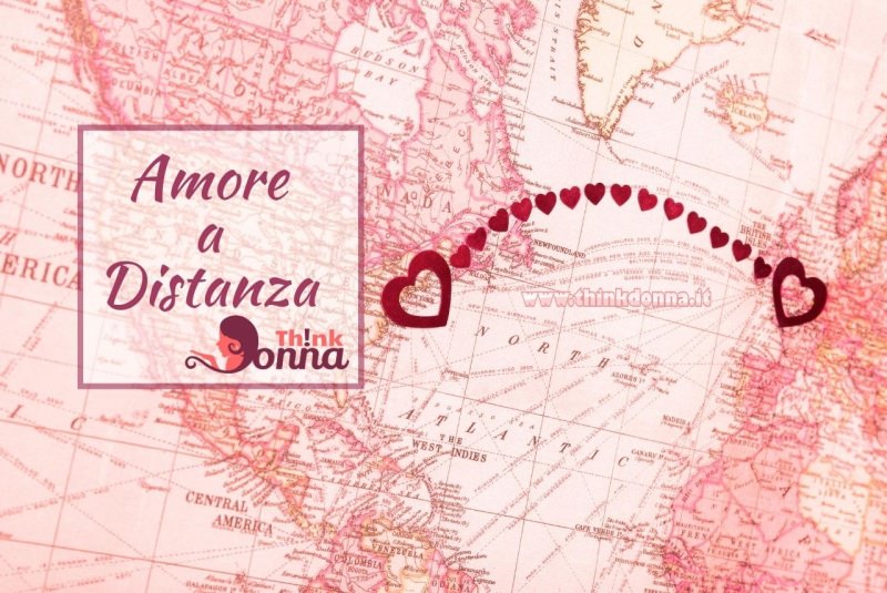 amore a distanza cartina geografica America Europa cuori Londra New York