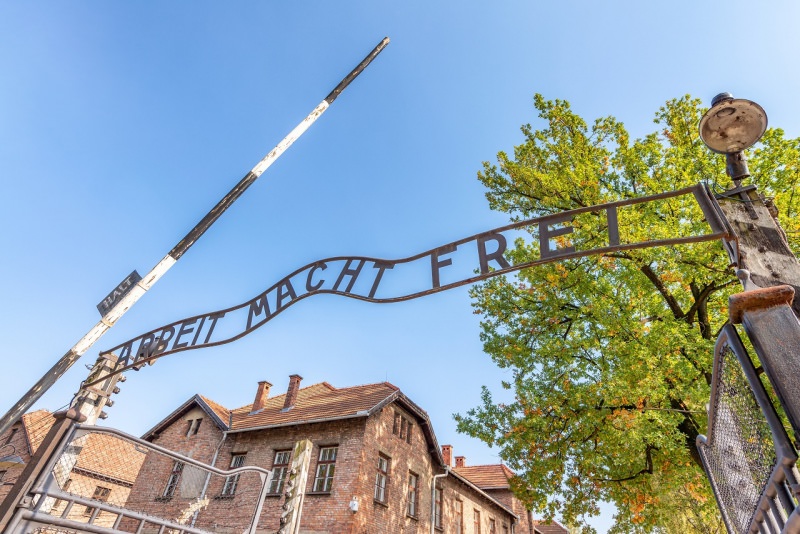  Auschwitz Birkenau ingresso campo di concentramento