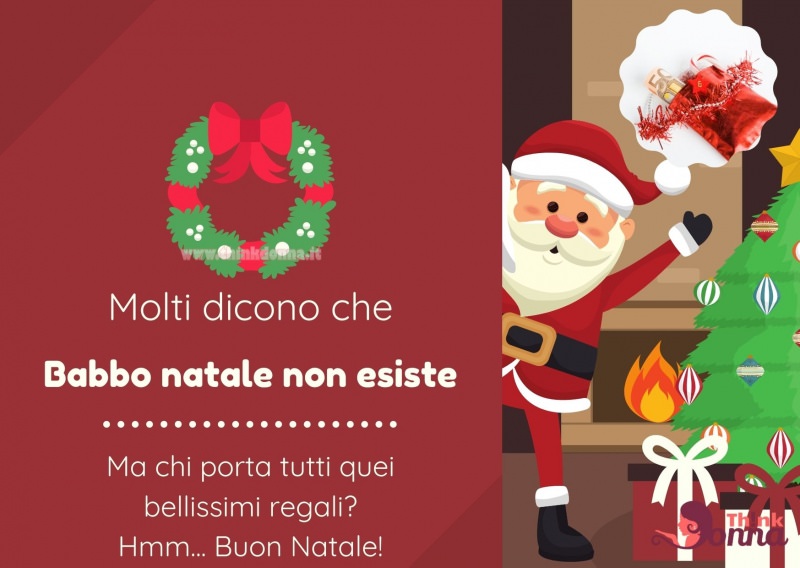 buon natale divertente Babbo Natale frasi quote regali 