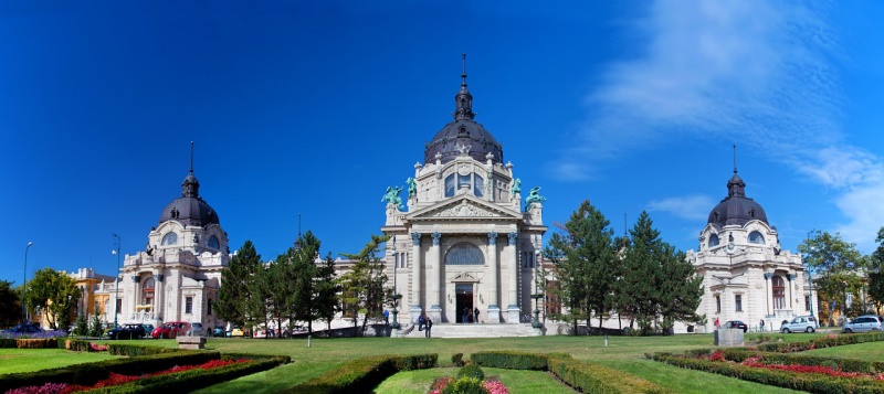 budapest bagni termali di Szchenyi