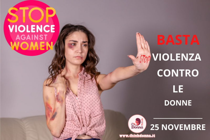 basta violenza contro le donne stop violence against women 25 novembre