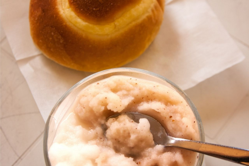 granita di mandorle brioche brioscia 