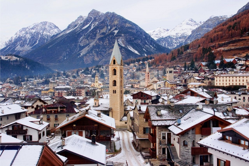 Bormio montagne neve 