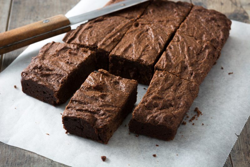 brownies al cioccolato coltellofette porzioni