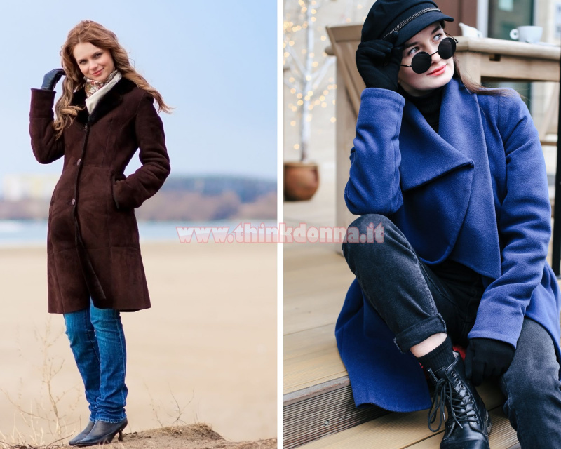 cappotti donna street style donne sorridenti eleganti moda