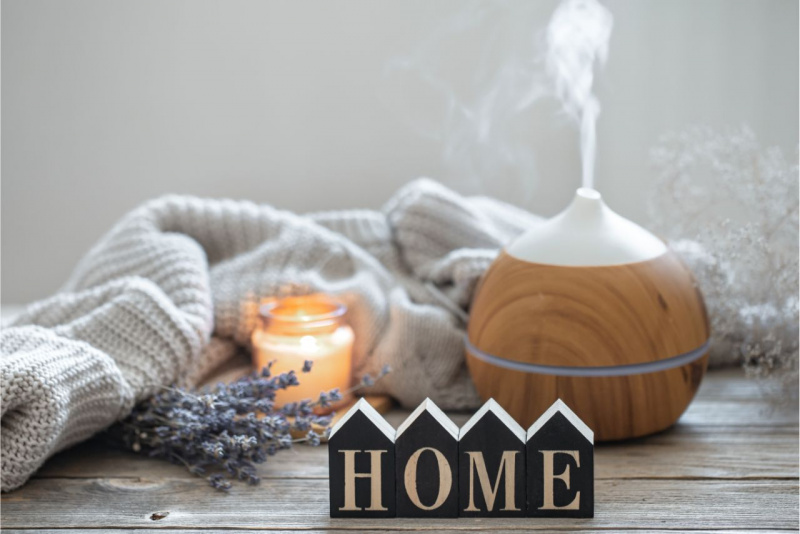 diffusore aroma casa maglione lana comfort zone luce candela home