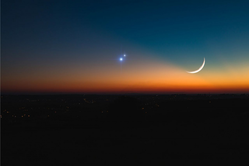 ritorna stella Betlemme solstizio inverno luna giove saturno