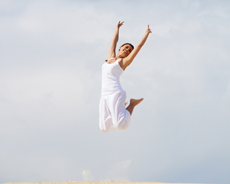 collagene donna salto completo bianco osteoporosi cielo