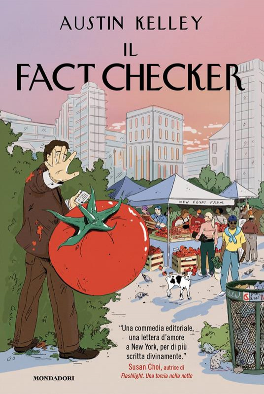Copertina del romanzo Il fact checker di Austin Kelley