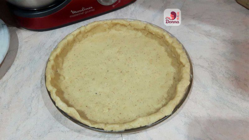 crostata su stampo pronto