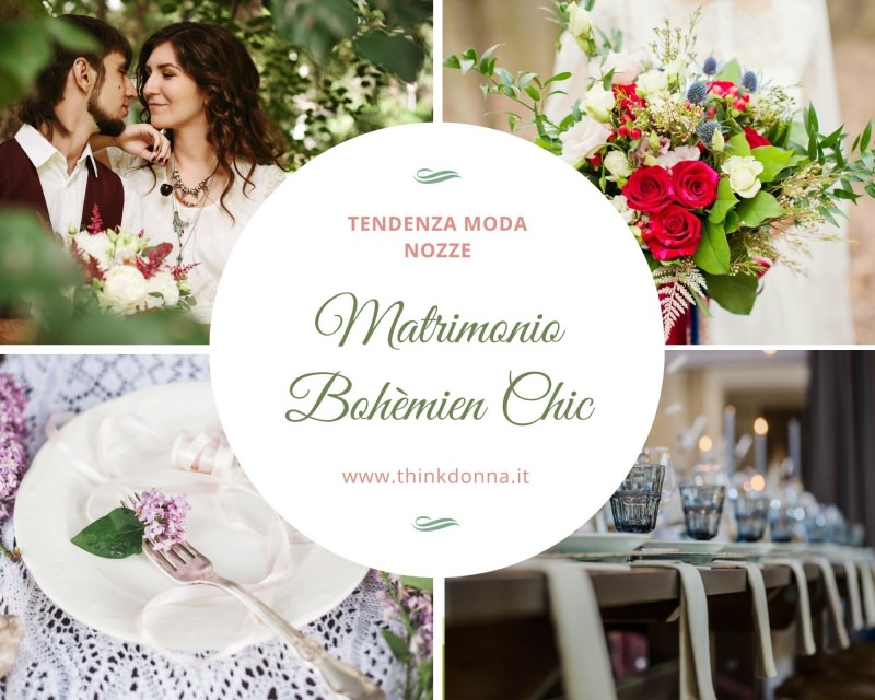 decorazioni nozze matrimonio stile bohemien boho chic 