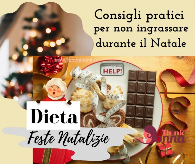 consigli dieta natale feste albero di natale luci dolci biscotti metro sarta bilancia help