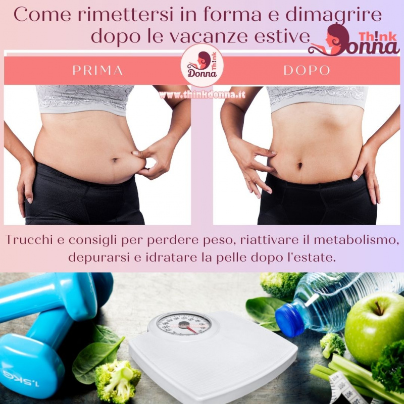 corpo donna sovrappeso prima dopo dieta bilamcia metro da sarta broccoli bottiglia