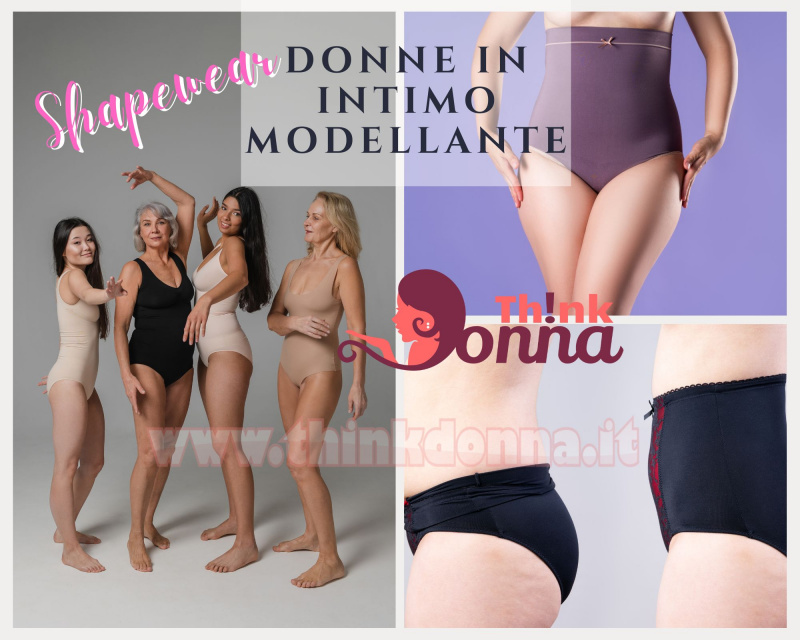 shapewear donne intimo modellante anziana giovane matura donna