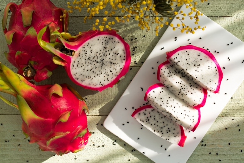 piatto frutto del drago dragon fruit