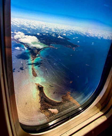 Formentera vista aereo