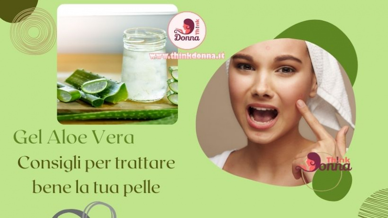 gel aloe vera pianta rimedio naturale brufolo viso donna 