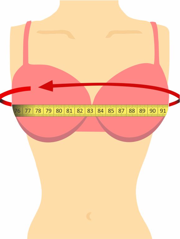 Come misurare la circonferenza del giro seno