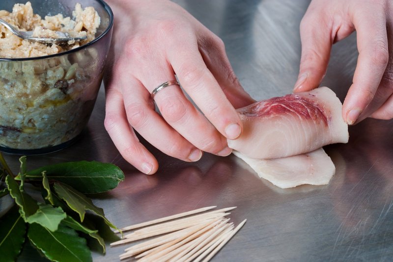 involtini di pesce spada preparazione