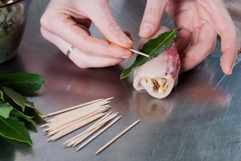 involtini di pesce spada preparazione