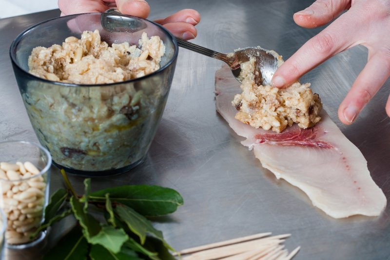 involtini di pesce spada preparazione