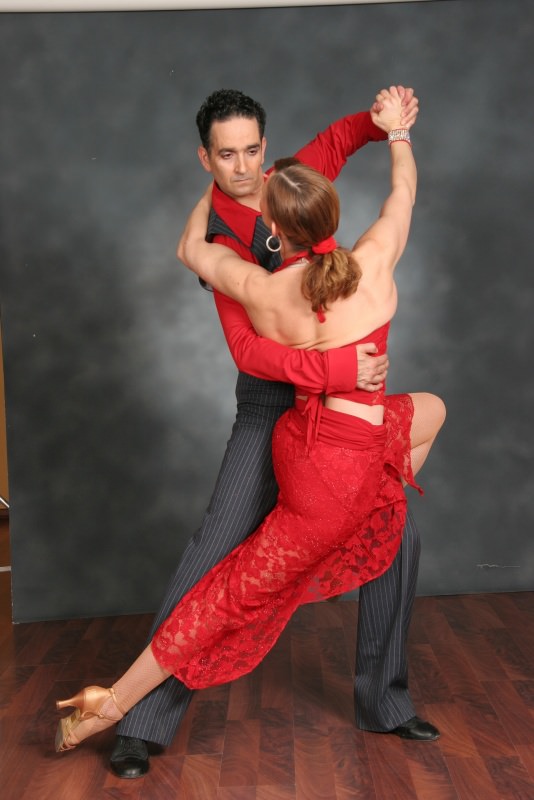 ballo tango latino americano coppia