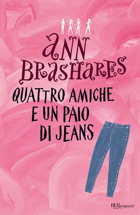 A Natale, regala un libro! copertina libro quattro amiche e un paio di jeans di ann branshares rosa libri ragazze regali 