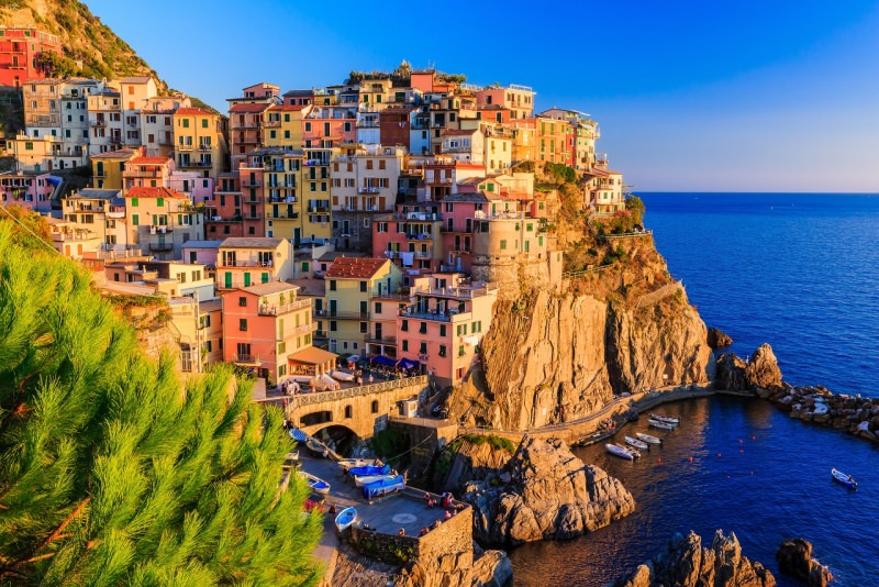 cinque terre liguria mare