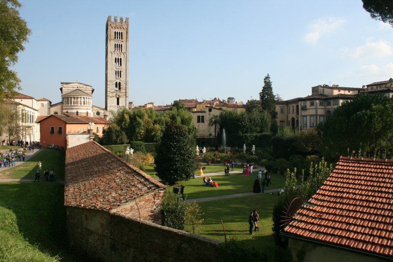  weekend autunno romantico Toscana Lucca giardino panorama