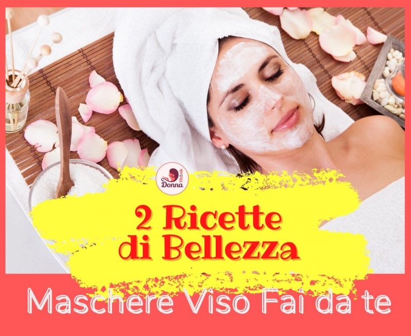 viso donna rela cura di bellezza maschera stuoia telo spugna 2 ricette petali rosa