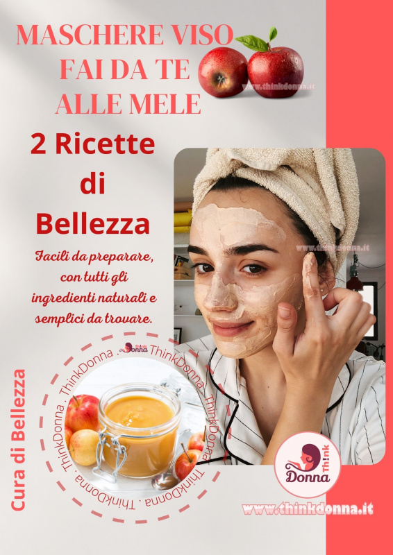 ricette di bellezza tutorial maschera viso giovane donna occhi castani turbante spugna 