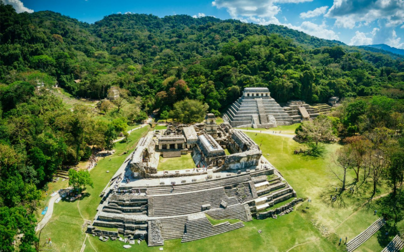 rovine Maya Palenque Chiapas Messico archeologia turismo