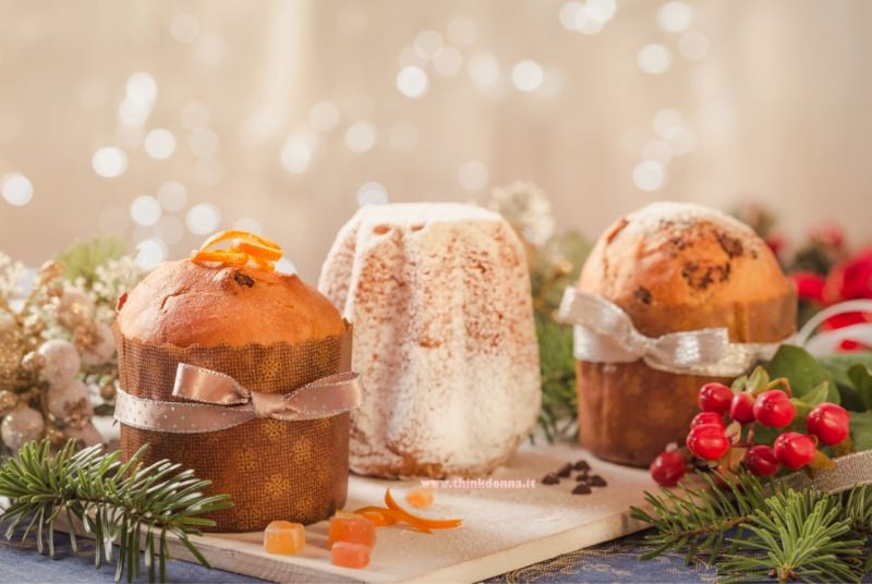 panettone classico pandoro zucchero a velo dolce di natale 