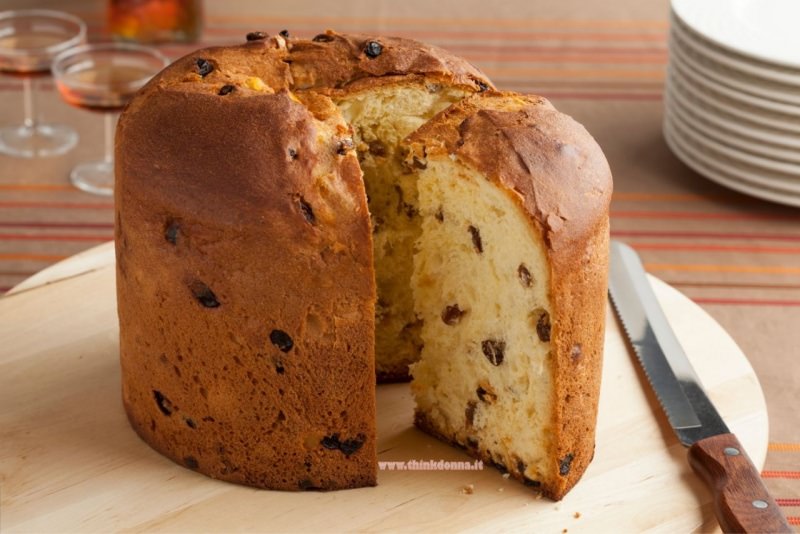 panettone classico tavola di natale