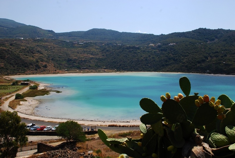 Pantelleria mare fico d'india spiaggia