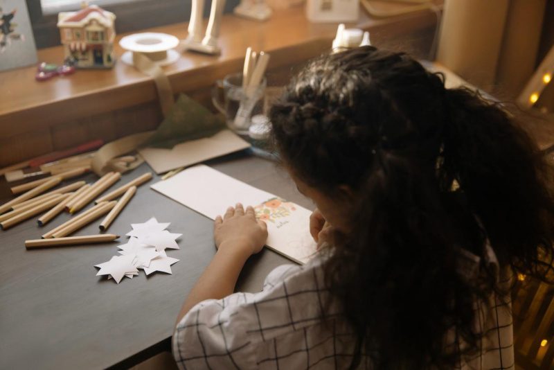 fai da te bambina lavoro fantasia 