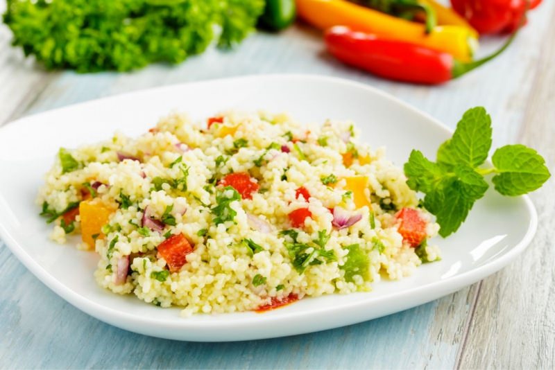 tabbouleh verdure piatto pronto antipasto