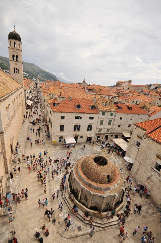 dubrovnik stradun placa piazza 