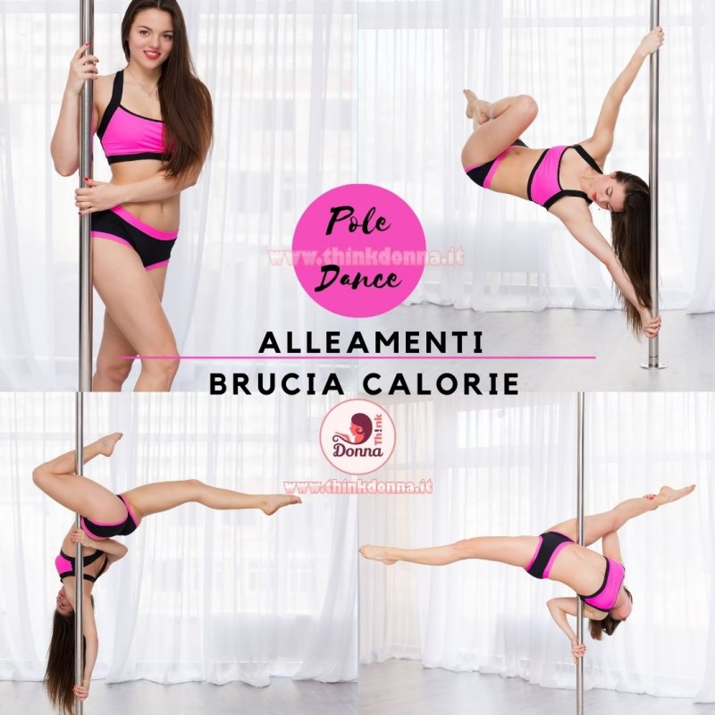 pole dance allenamenti brucia calorie ballerina ragazza donna palo