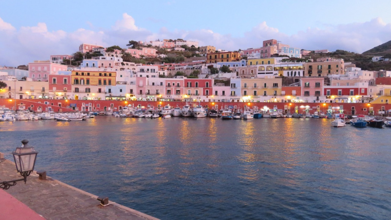 Ponza mare tramonto