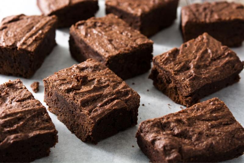 brownies morbidi cioccolato