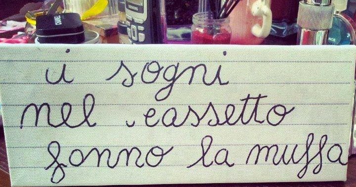 10 Buoni propositi dopo l'estate per stare bene sogni scritta i sogni nel cassetto fanno la muffa