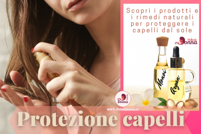 bella donna applica protezione capelli rimedi naturali